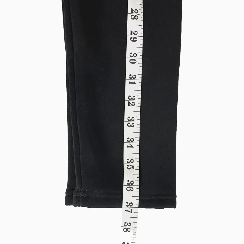 SIAEAMRG Sherpa Fleece Leggings Womens Estimated Size Medium Black Cream Read - Picture 14 of 14
